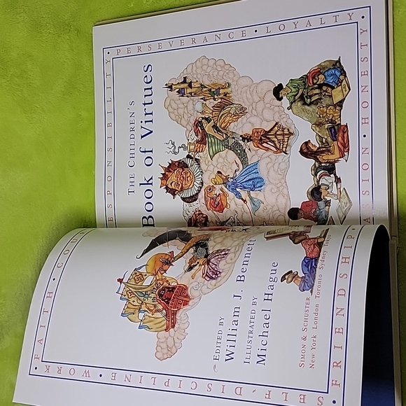 3/$20 The Children's Book of Virtues - Picture 5 of 16